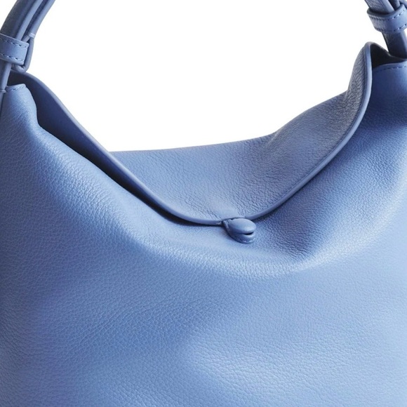 NWT Vera Bradley Women's Leather Astoria Shoulder Bag Quiet Harbor - Picture 5 of 9